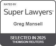 Greg Mansell Super Lawyers 2025